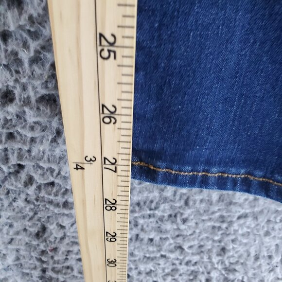 Old Navy Jeans Womens Size 10 Blue Rockstar Mid-Rise Jegging Stretch Pull On - Picture 7 of 10